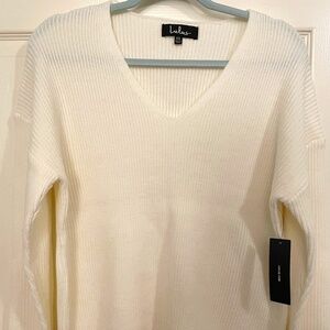 Lulus Sweater In Cream